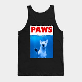 Spud Head Chic Trendy Tee for Fans of Bull Terriers Tank Top